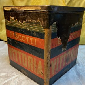 Scatola di latta Biscotti Vittoria