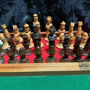 Set scacchi in legno